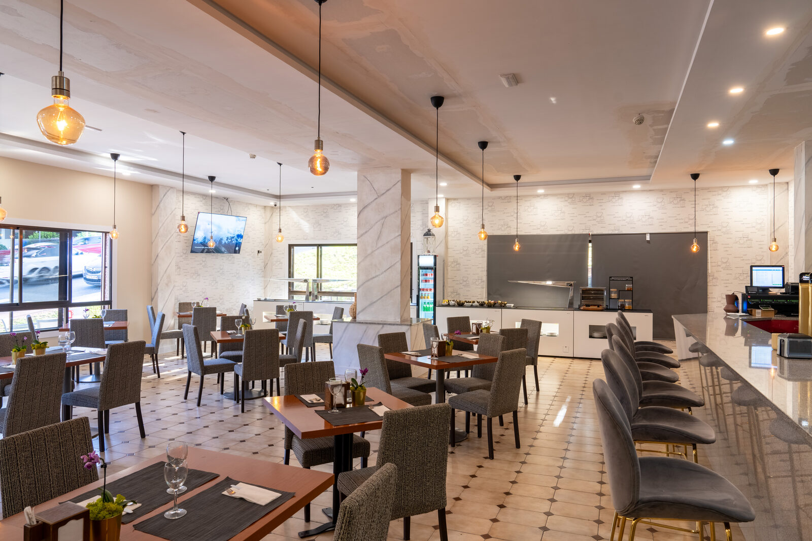 Restaurante propio del Hotel Los Tilos
